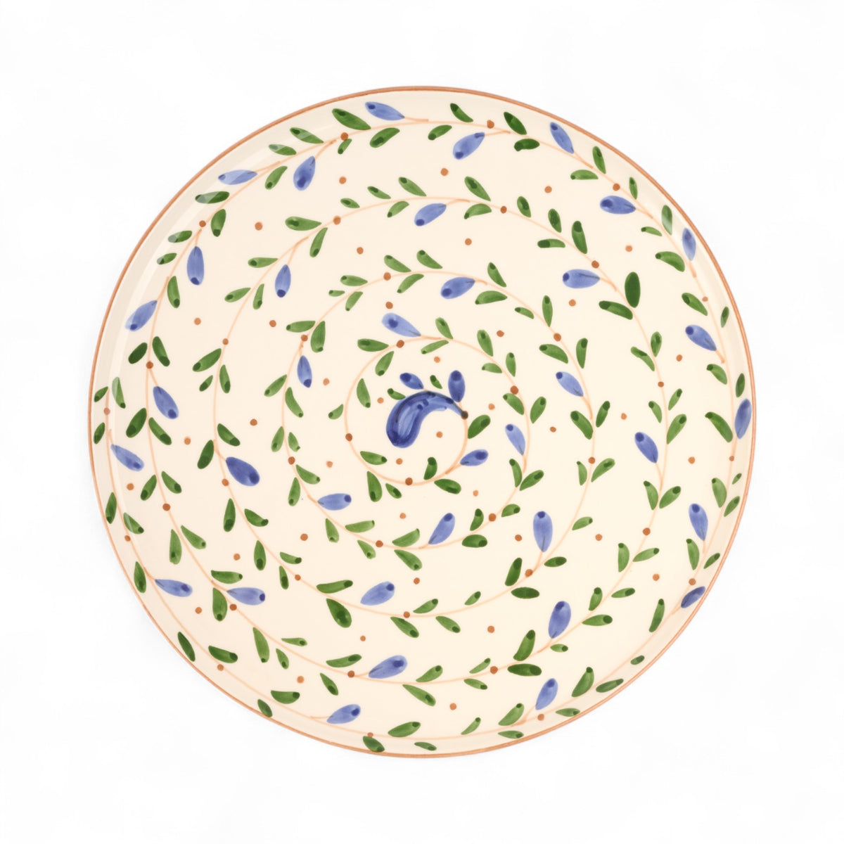 White Sophia Low Bowl 36cm