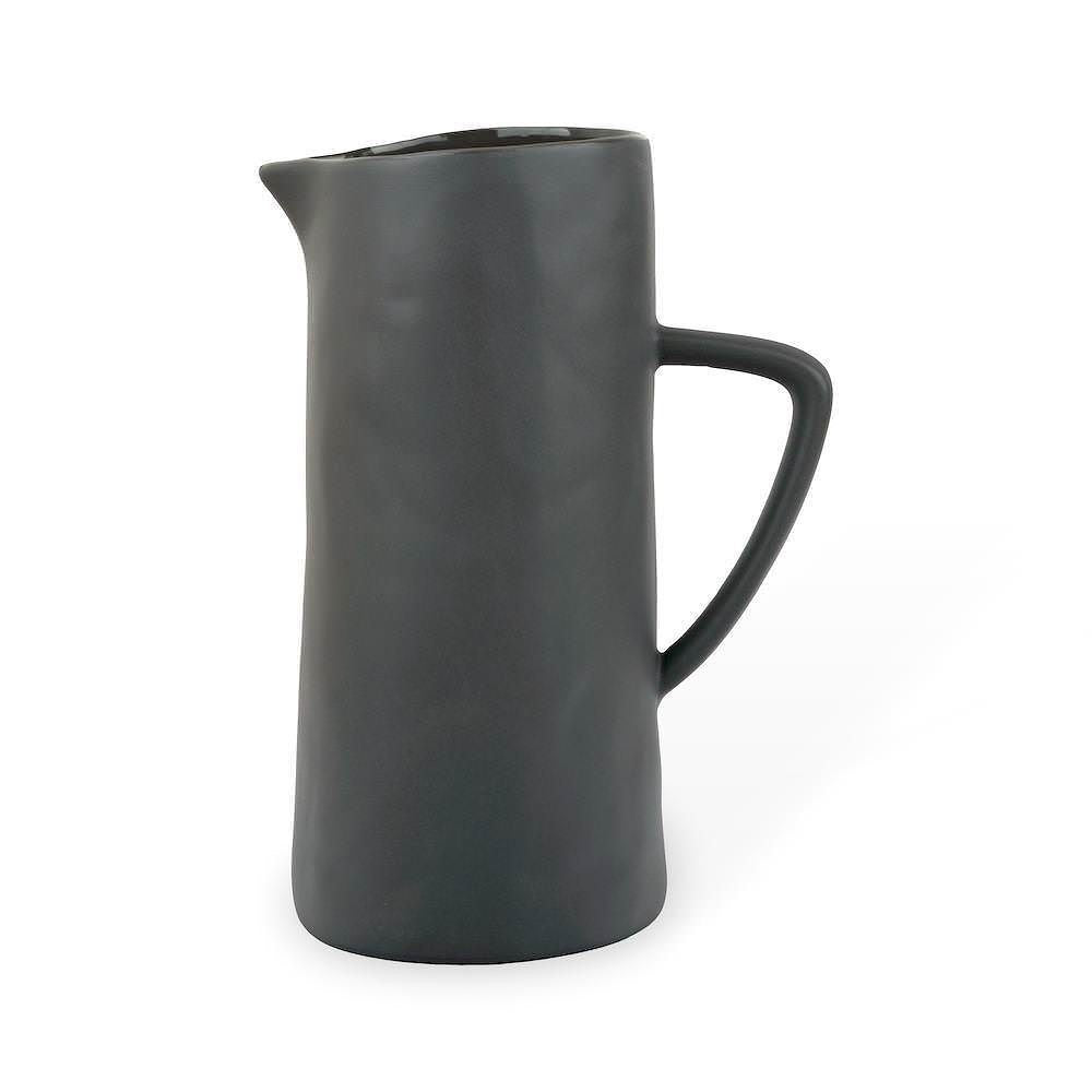 Organic Stoneware Gray Pitcher/Jug