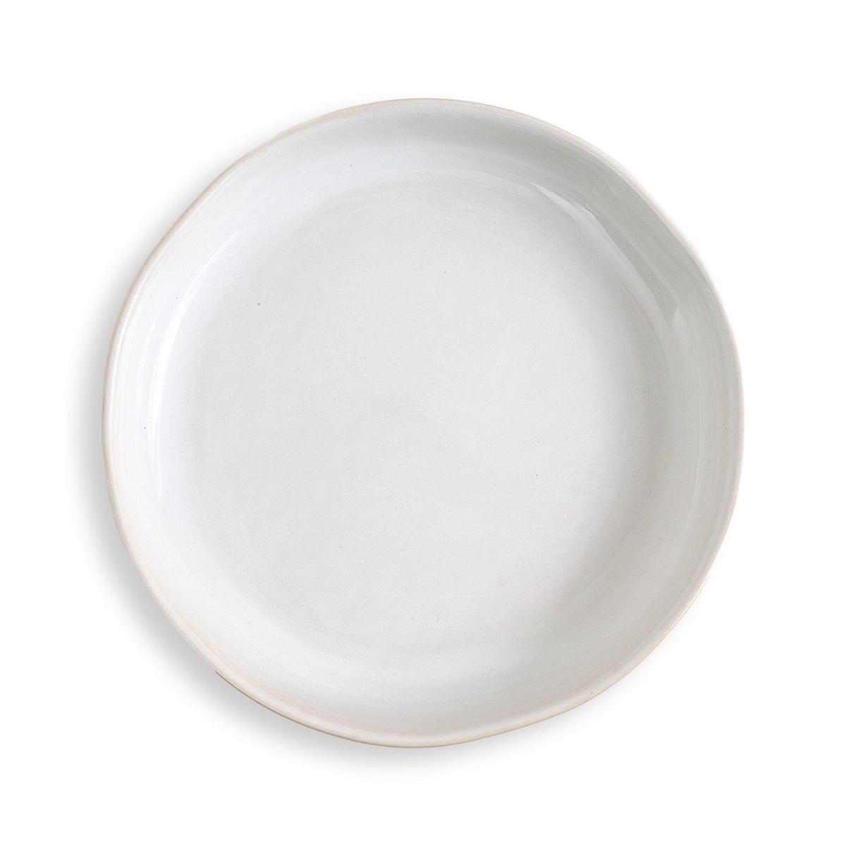 סט אוכל לבן גבריאל עם צלחת מרק 24 ס״מ