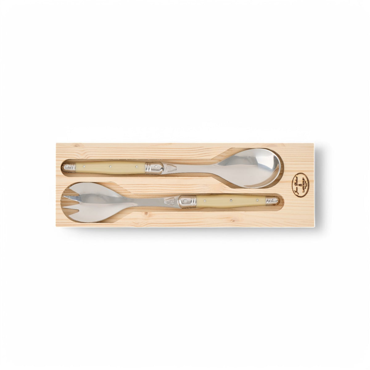 Boxed Salad Servers Natural