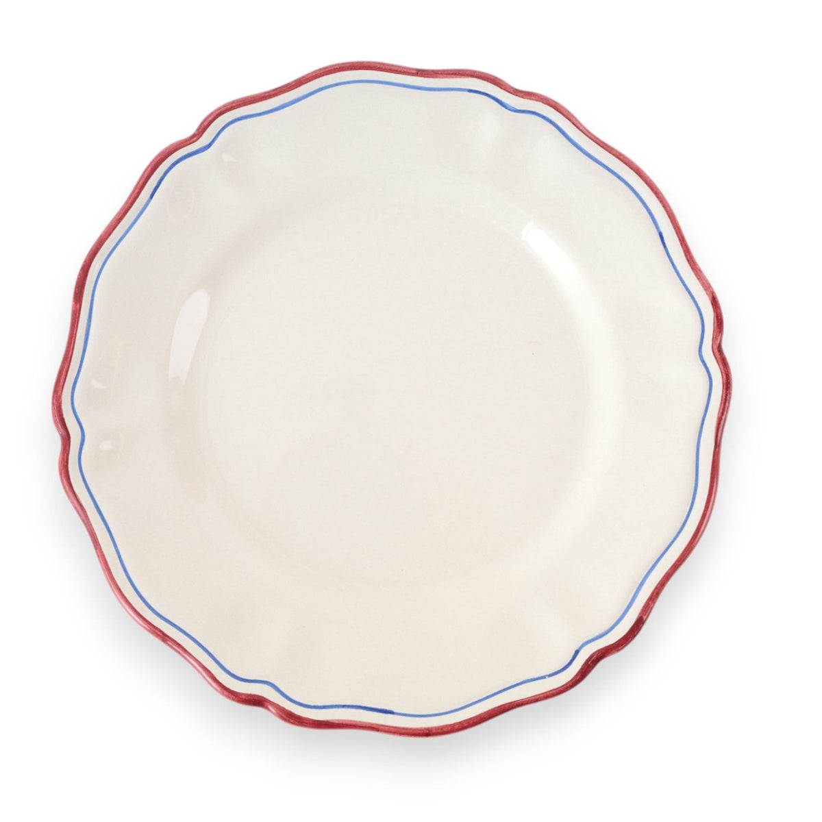 צלחת ארוחת ערב פרימוורה 2 פסים 28 ס״מ