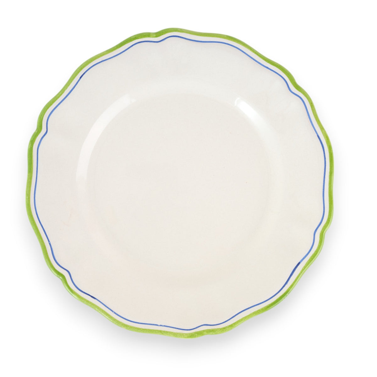 צלחת ארוחת ערב פרימוורה 2 פסים 28 ס״מ