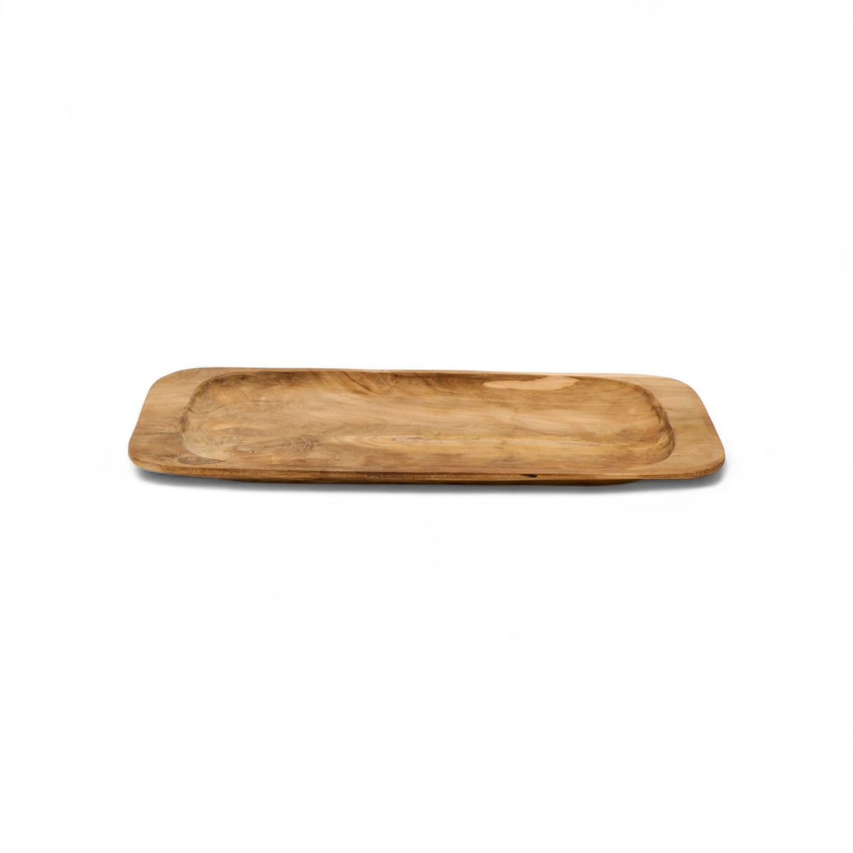 Rectangular Teak serving Platter/Tray 25x45