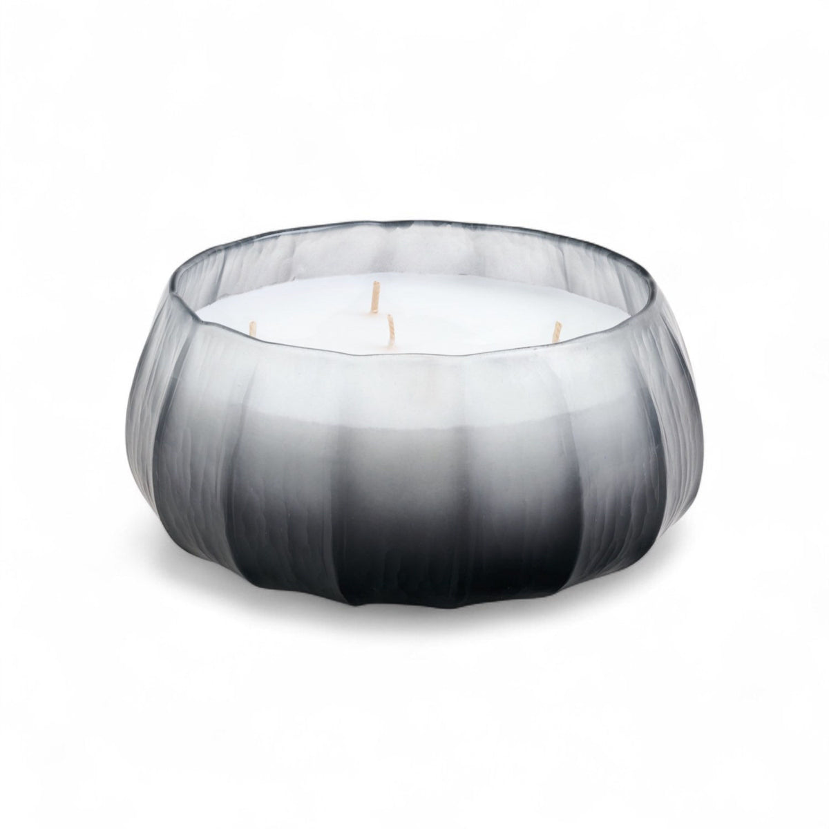 Grey Smoke Candle Bowl with Santal Scent