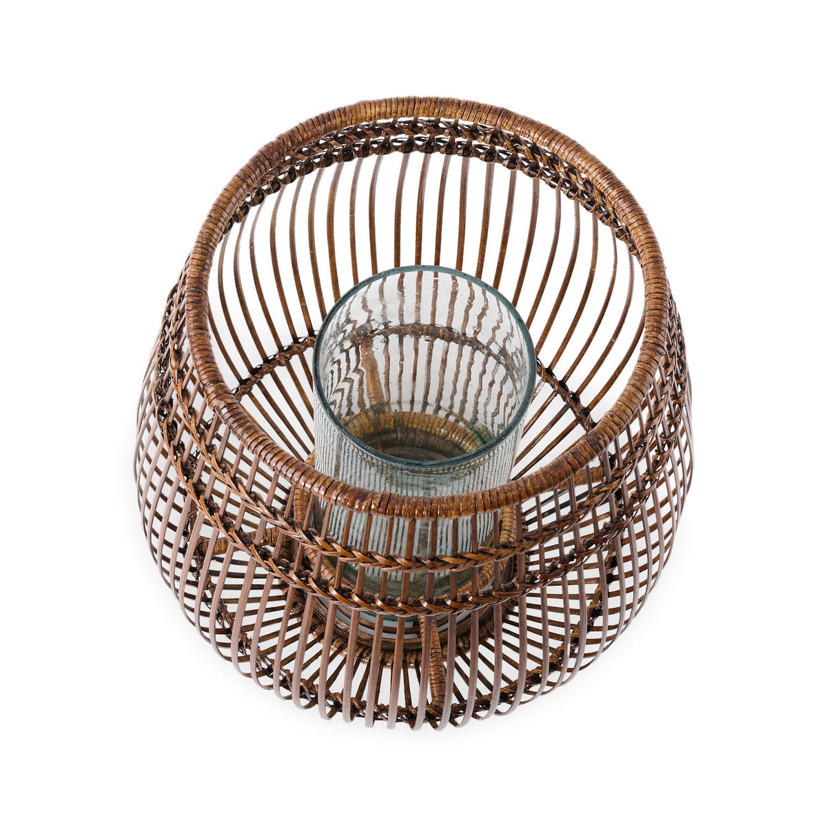 מחזיק נרות ראטן