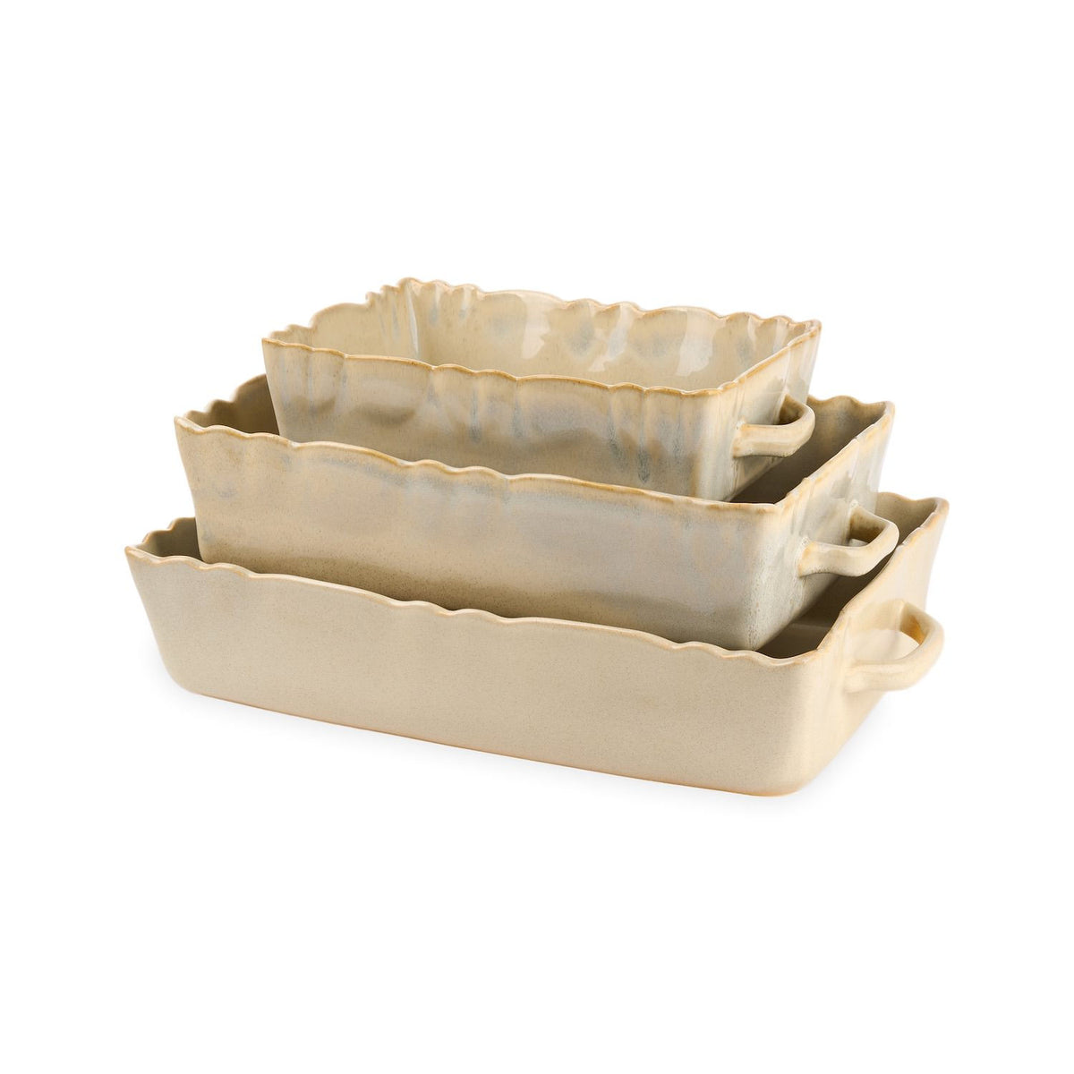 Rectangular Oven Dish Cream