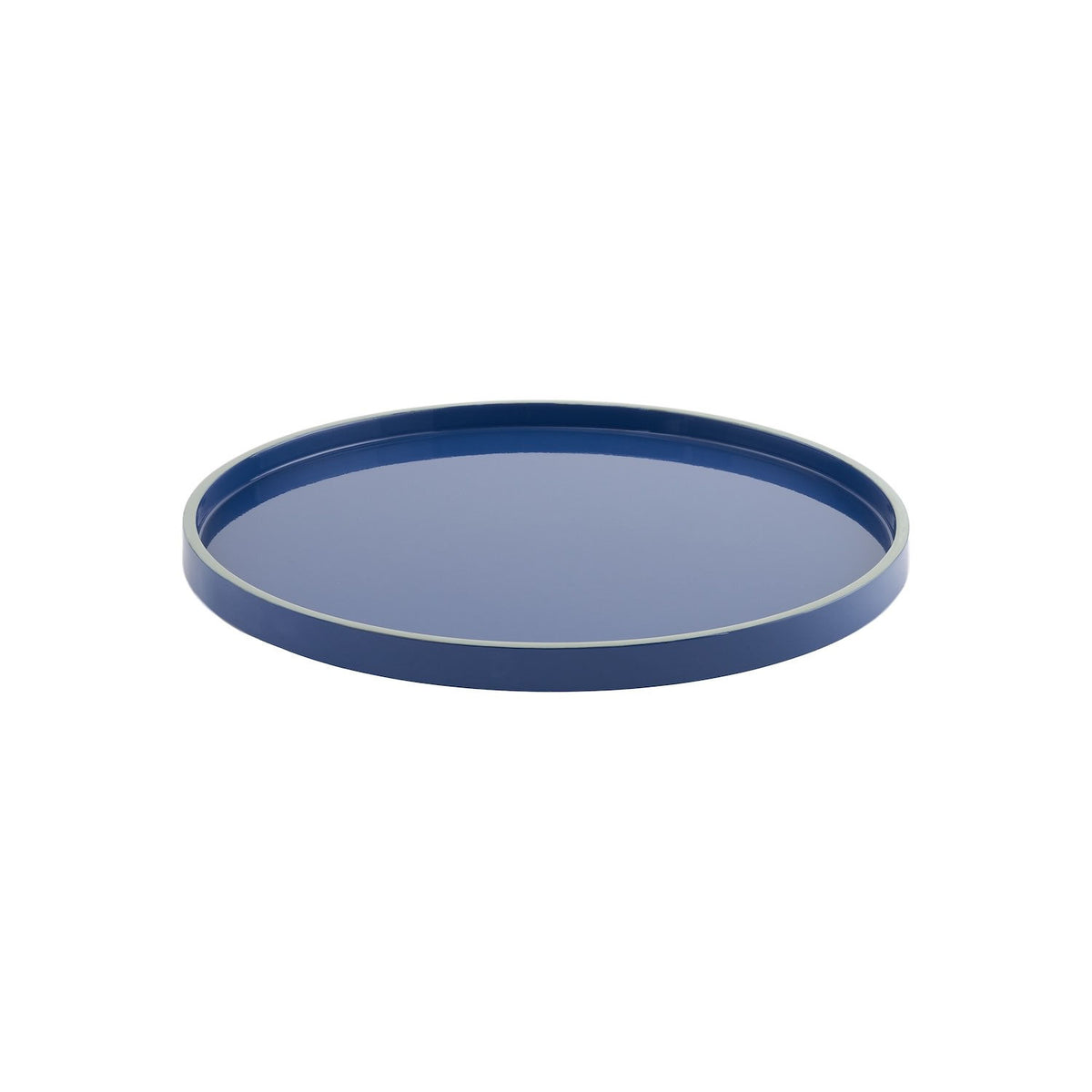 Small Round Tray 25cm- Blue