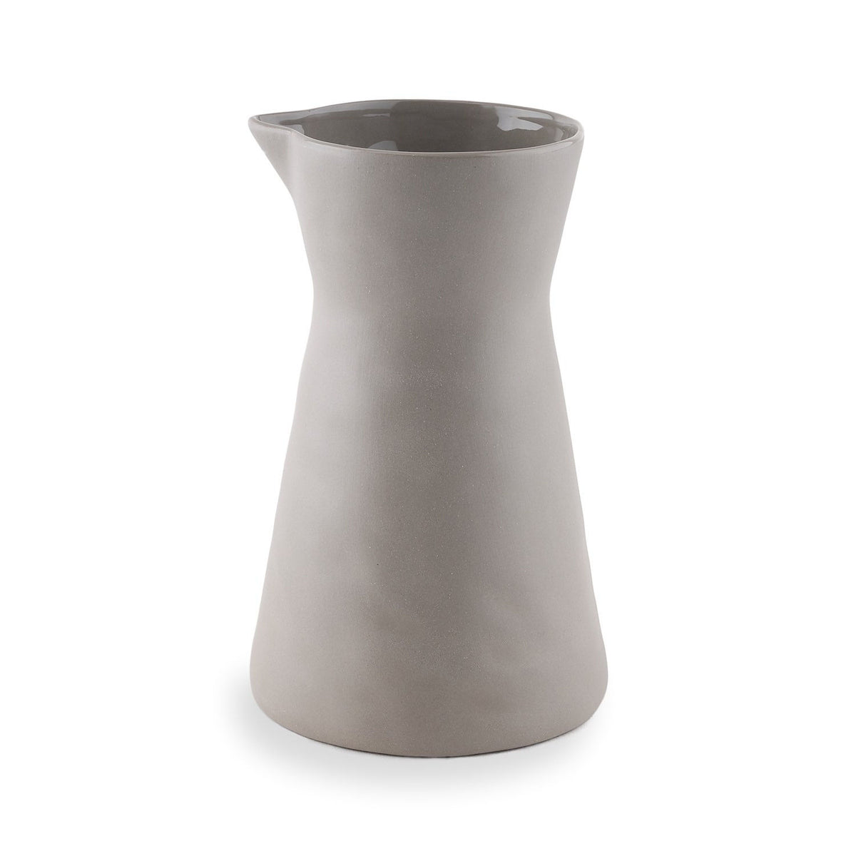 Organic Stoneware Carafe Off White