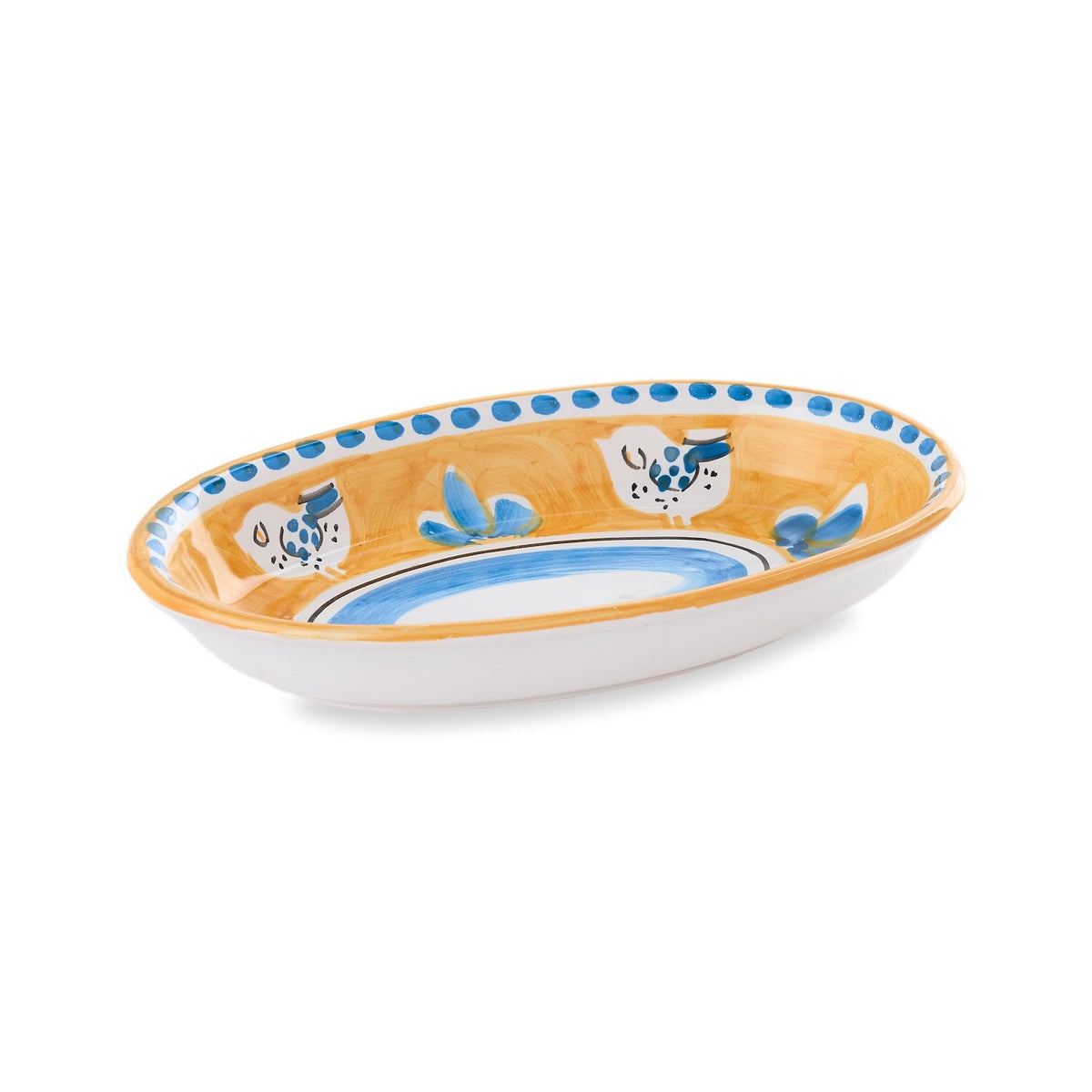 Campagna Colorful Deep Oval Plate