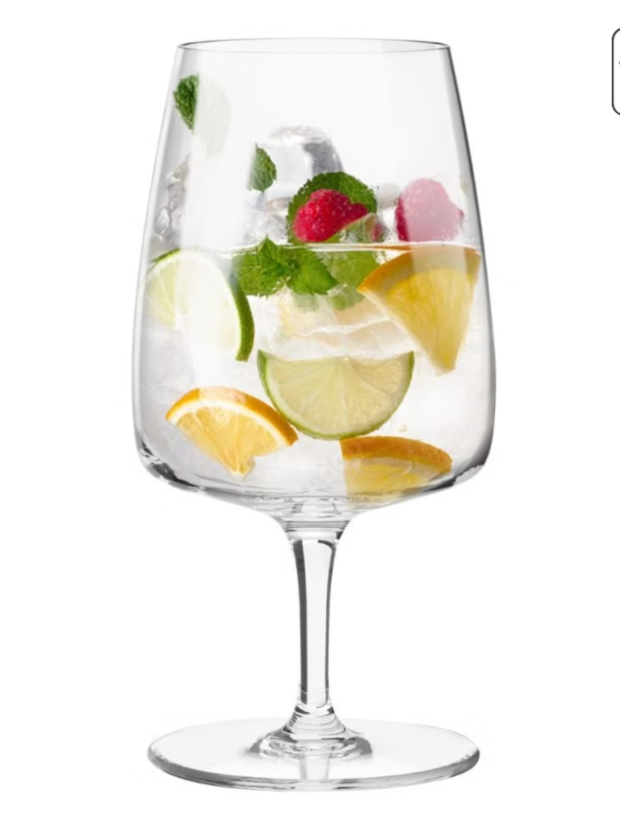 Low Wine Glass with Stem
