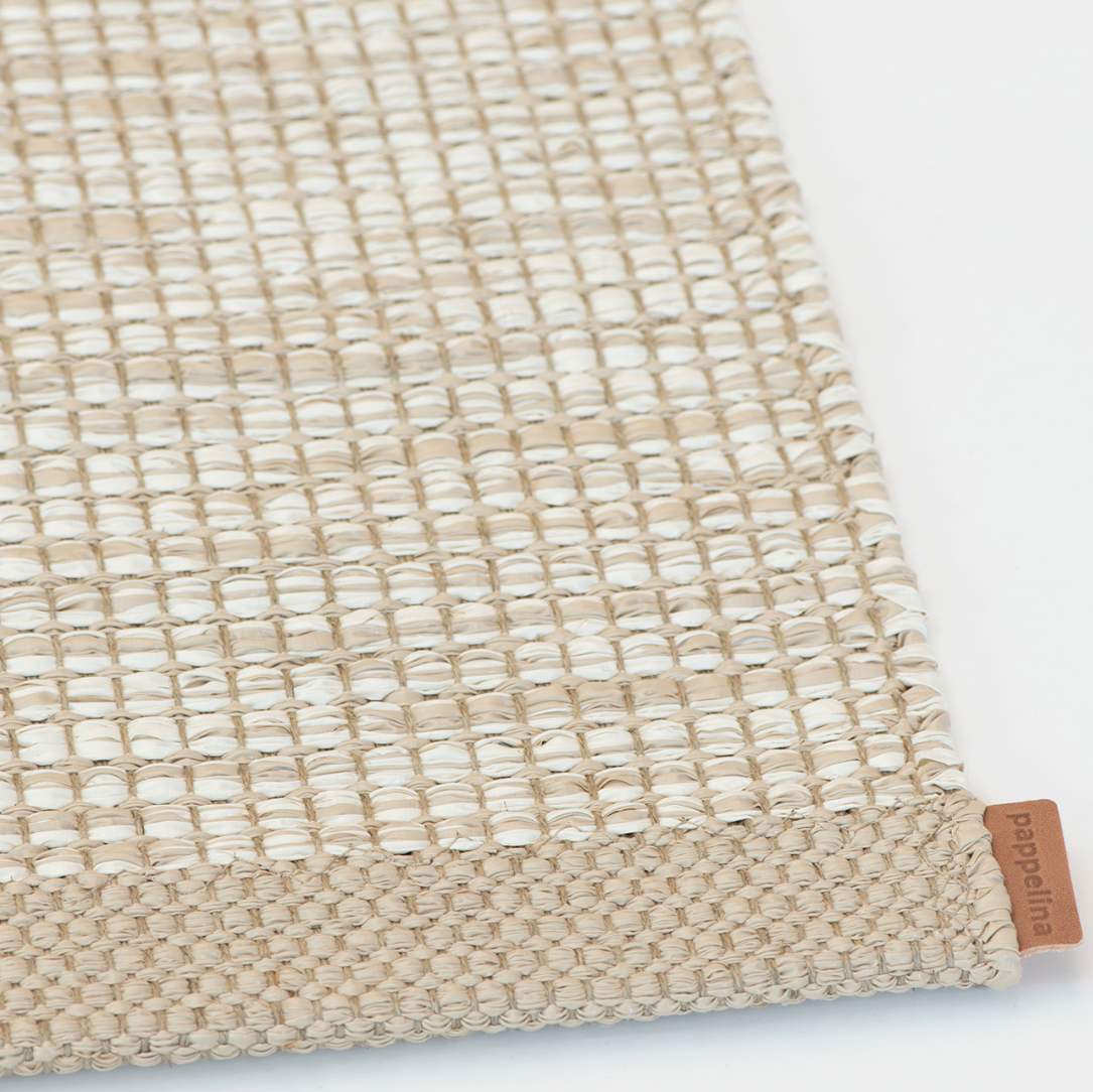 Loom Rug with Linen 70x90