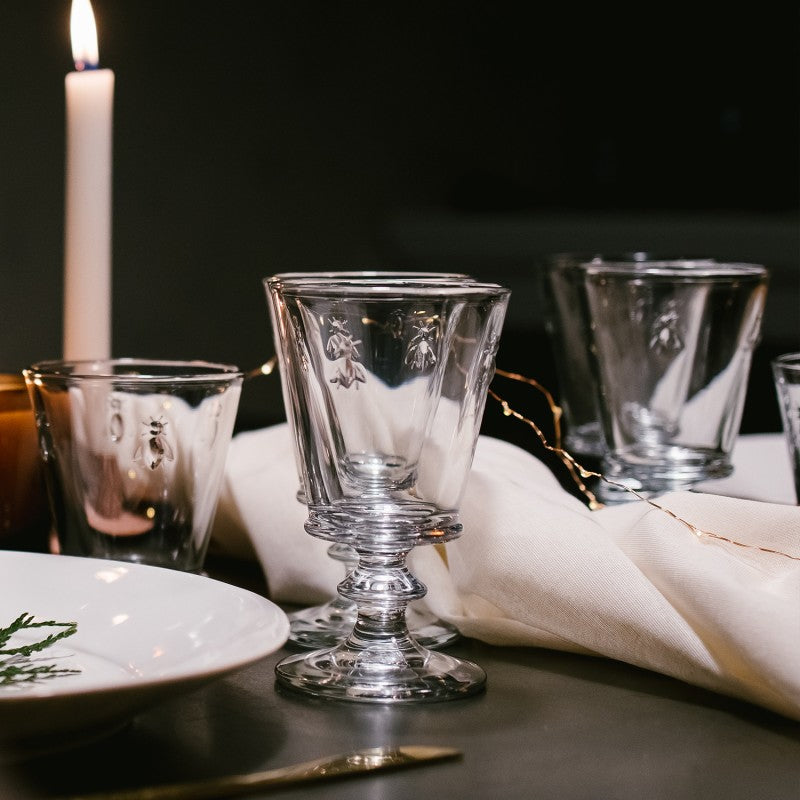 Bee Wine Glass
