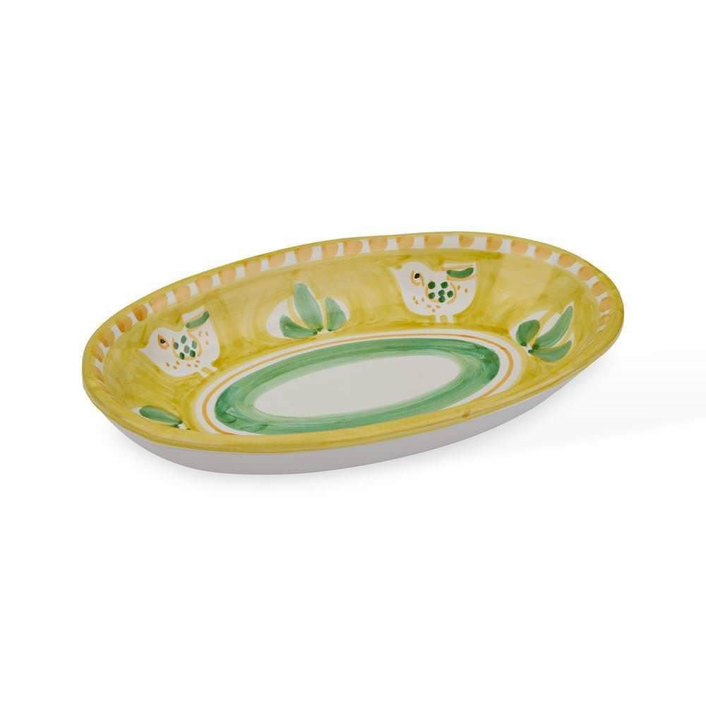 Campagna Colorful Deep Oval Plate