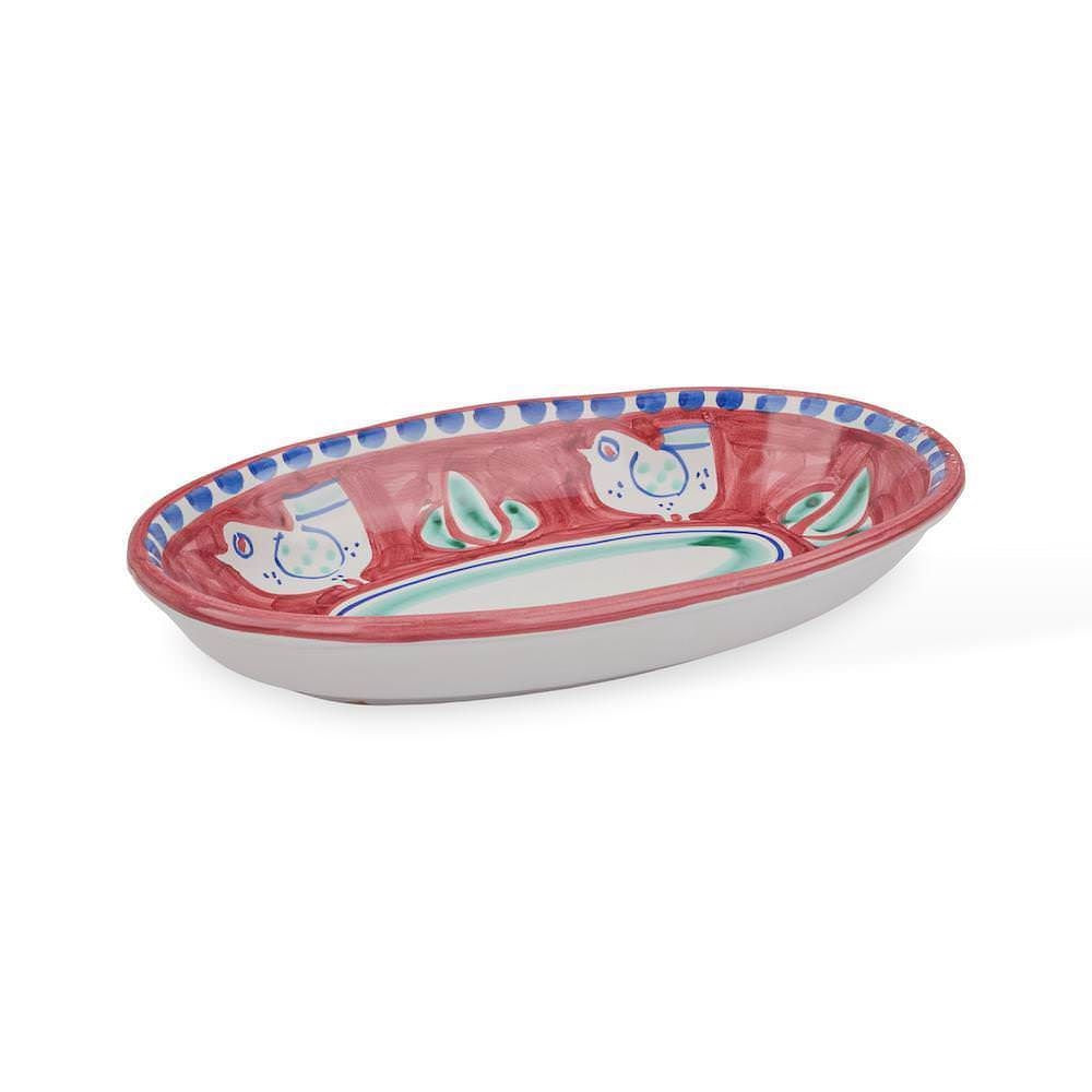 Campagna Colorful Deep Oval Plate