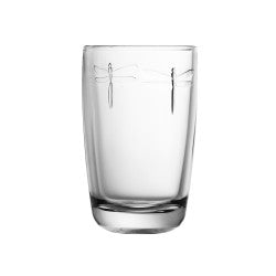 Dragon Fly Tall Drinking Glass