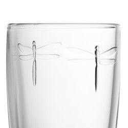 Dragon Fly Tall Drinking Glass