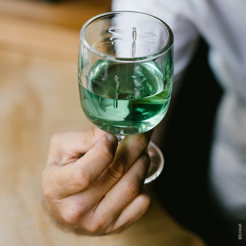 Dragon Fly Wine Glass
