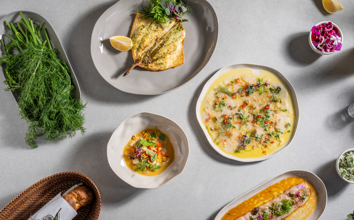 Yama Fish Shop X Blue Bandana