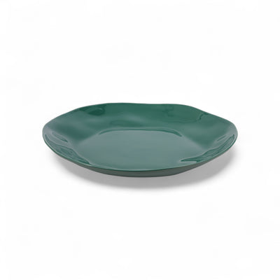 Organic Stoneware Pink Round Platter - 35 cm