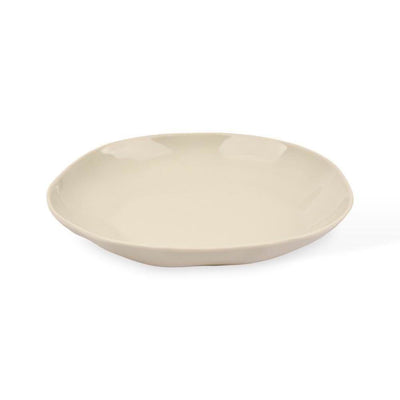 Organic Stoneware Grey Dessert Plate