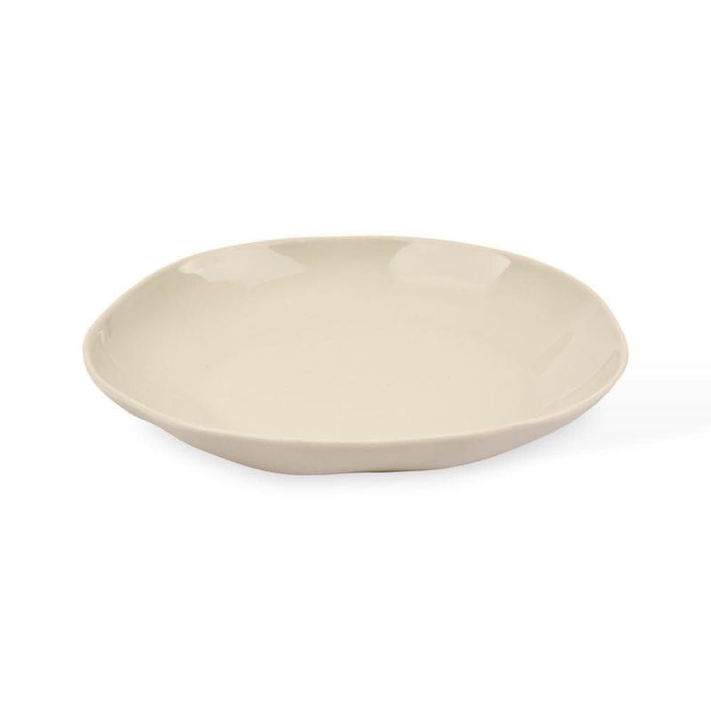 Organic Stoneware Grey Dessert Plate