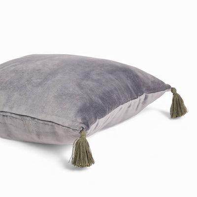 Ocher Velvet Cushion - 45X45 cm