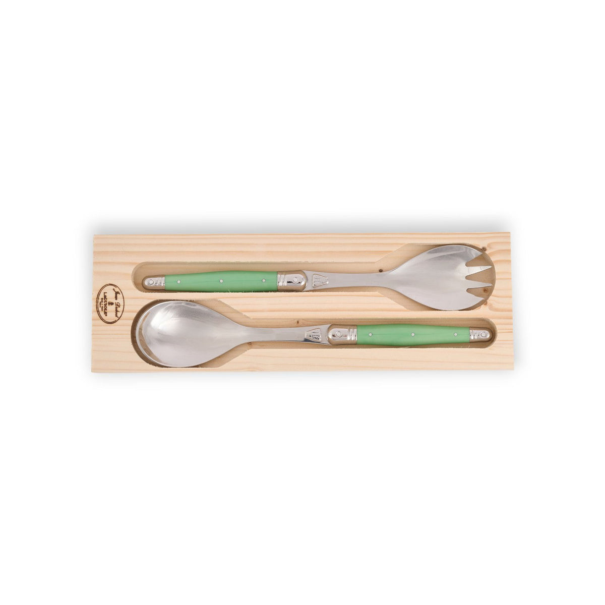 Boxed Salad Servers - Green
