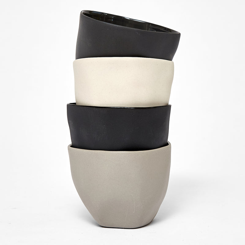 Dry Shinomine Kimoto Sake Set with a Box and 4 Light and Pleasant Sake Cups