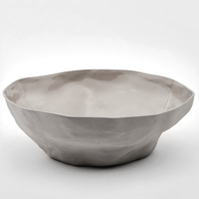 Organic Stoneware Off White Bowl Large
