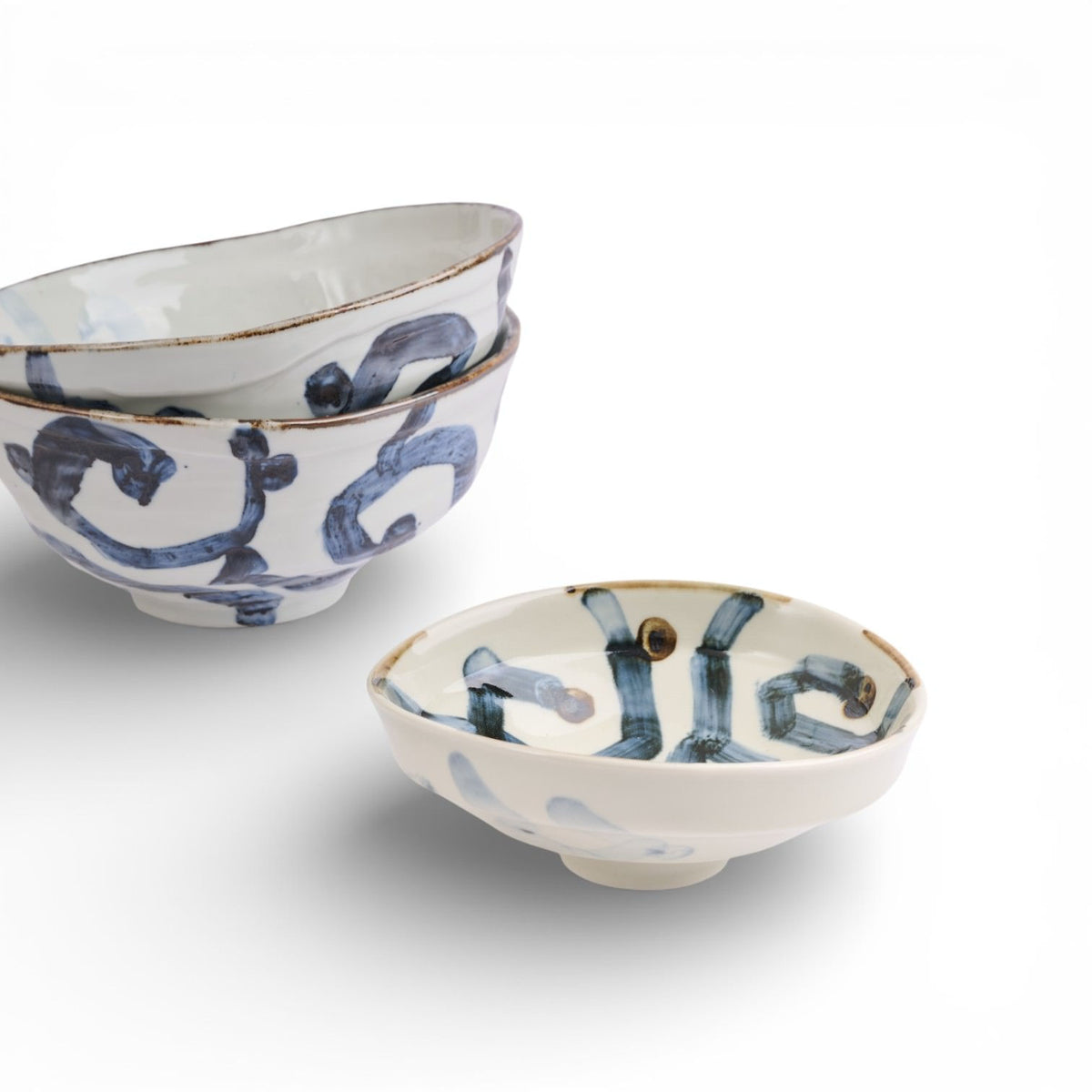 Banzai Japanese Small Bowl Spiral