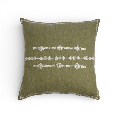 Cushion with Embroidery - 51X51 cm