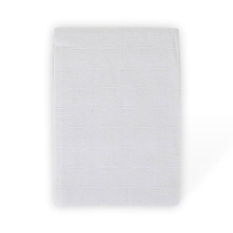 Tablecloth White Lines/Fringes