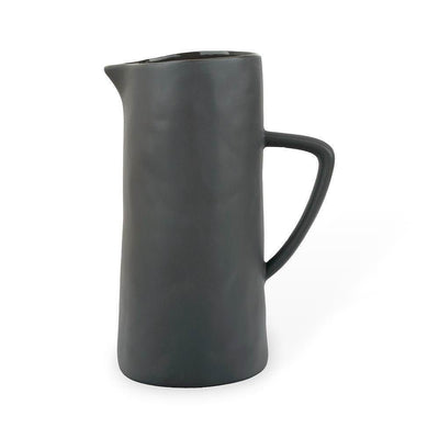 Organic Stoneware Gray Pitcher/Jug
