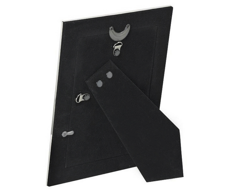 Silver-Plated Picture Frame with Passe-Partout