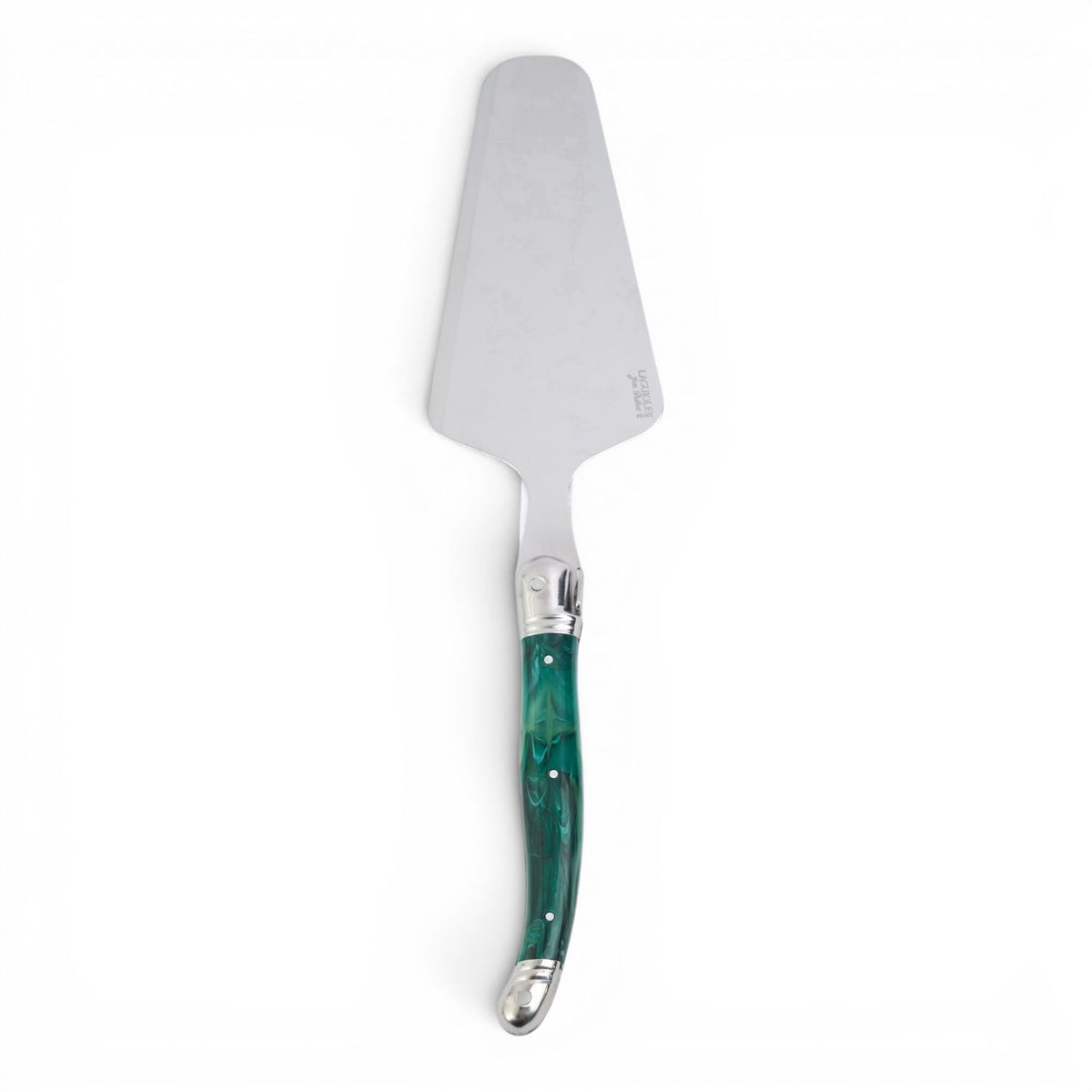 Cake Server- Marble Green