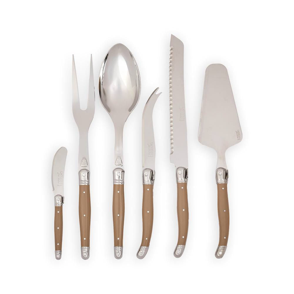 Serving Pieces, Taupe