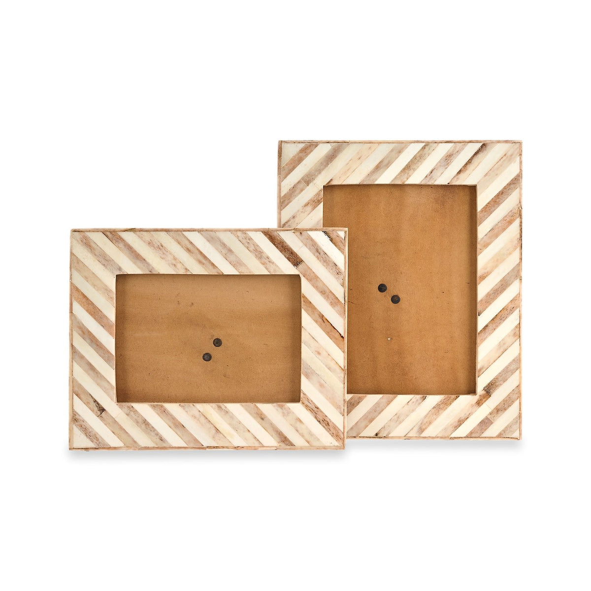 Beige Picture Frame & Knitted Blanket Baby Gift Set