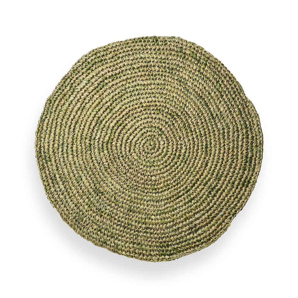 Round Raffia Placemat