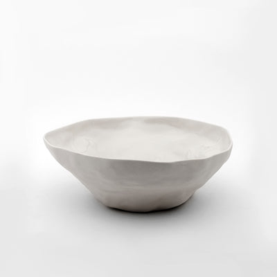 Organic Stoneware Gray Bowl Medium