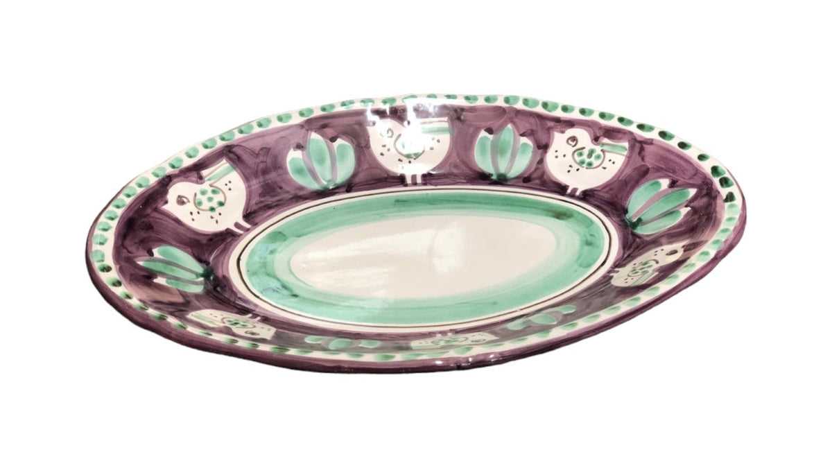 Campagna Colorful Oval Platter Medium