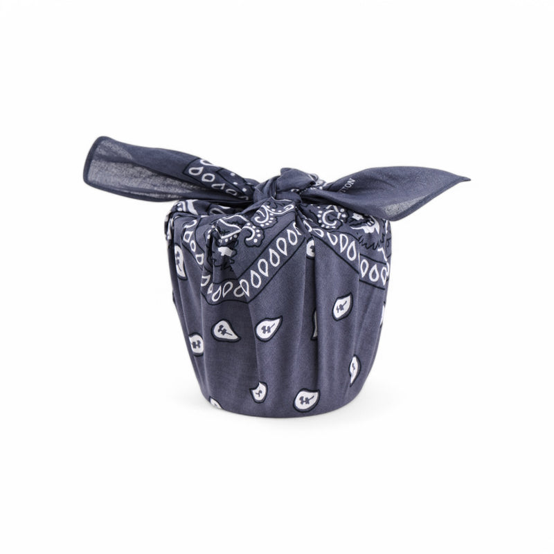 Jasmine Scented Clara Candle Wrapped in Bandana+ Candle Snuffer Set