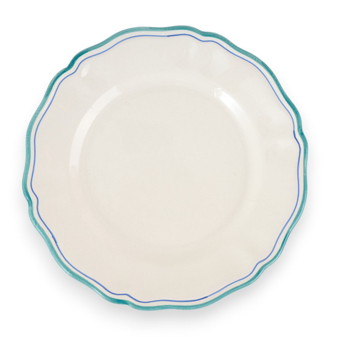 צלחת ארוחת ערב פרימוורה 2 פסים 28 ס״מ