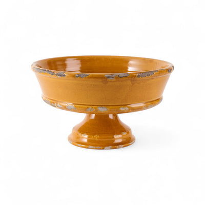 Pompeii Crackle Glaze Bowl on Leg- 31cm