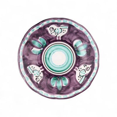 צלחת קינוח צבעונית קמפניה