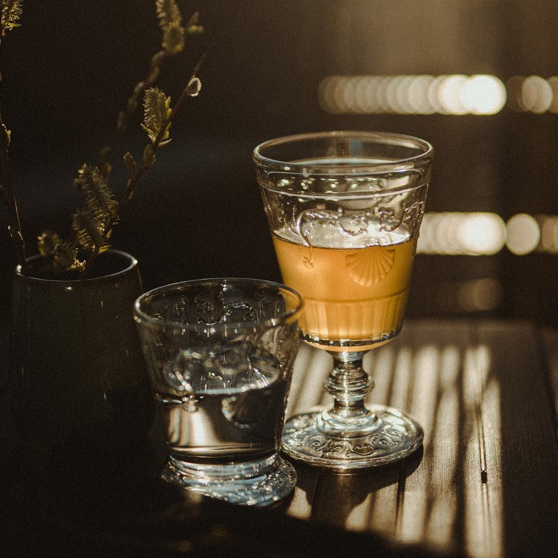Sea Shell Drinking Glass