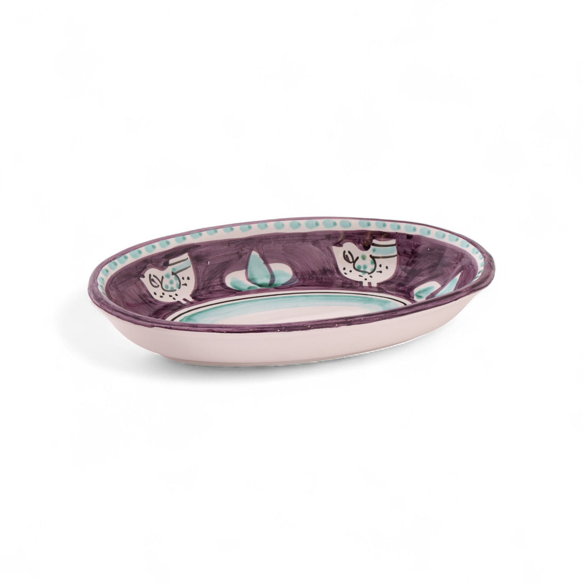 Campagna Colorful Deep Oval Plate