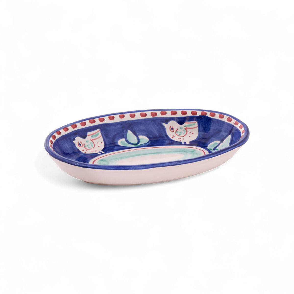 Campagna Colorful Deep Oval Plate