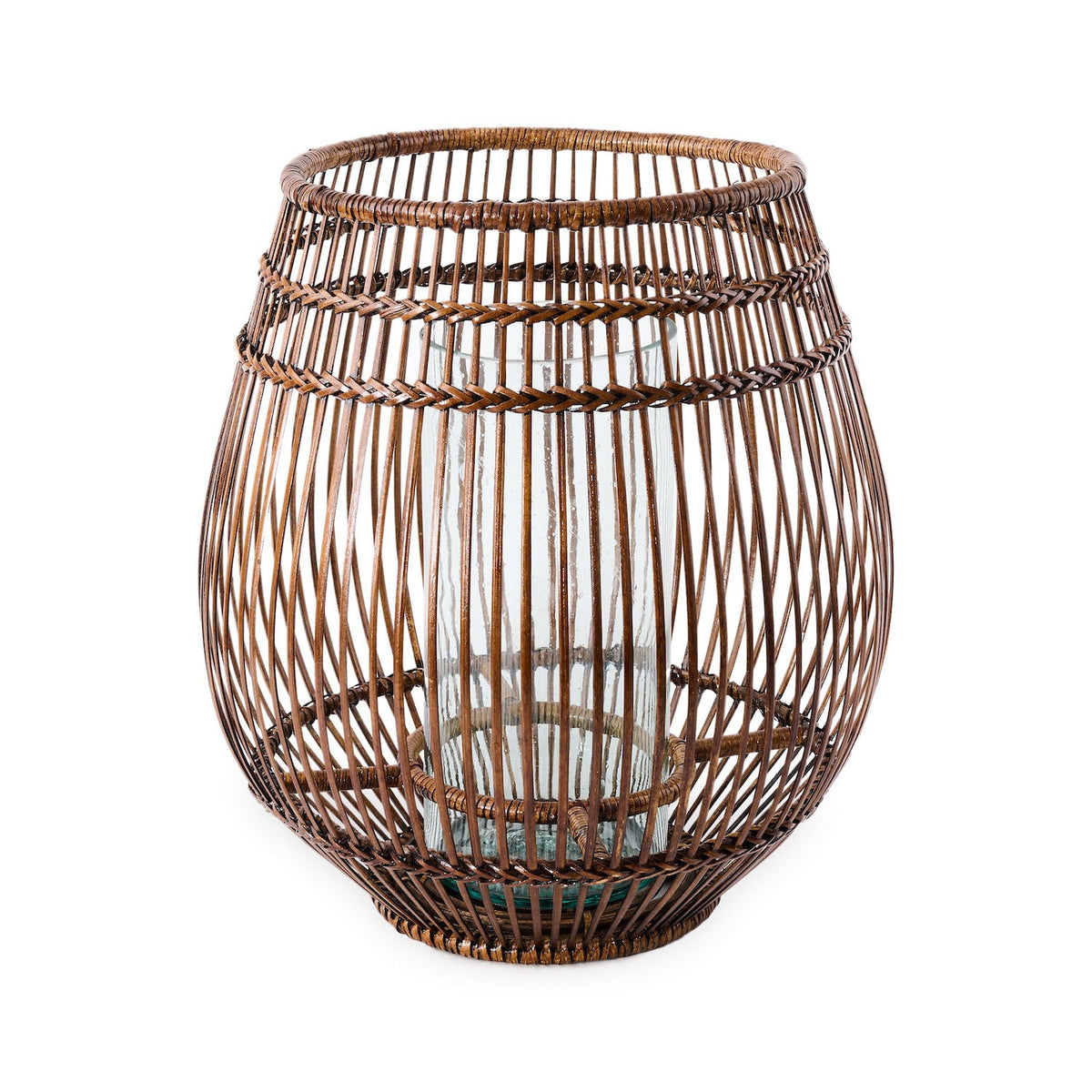 מחזיק נרות ראטן