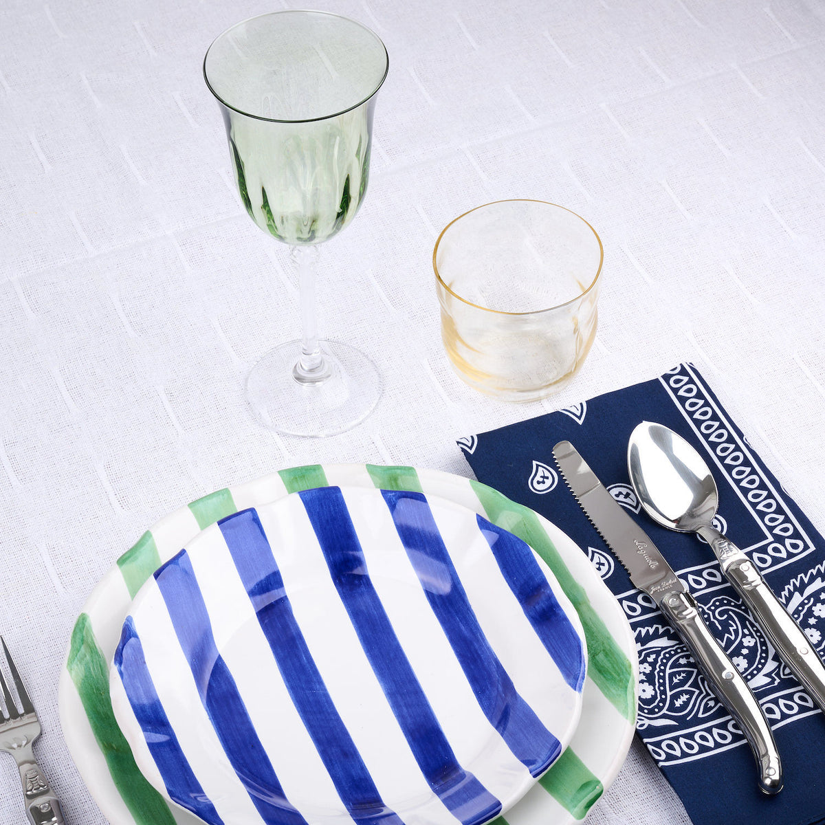 מנה ראשונה פסים של קמפניה צהוב