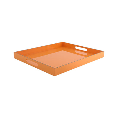 Rectangular Lacquer Tray with Handles 45x38